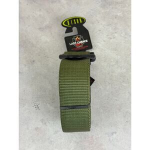 Bison,Last Chance Mid Duty Green Buckle,Black,504OLV XL,46”-50”,Made In USA